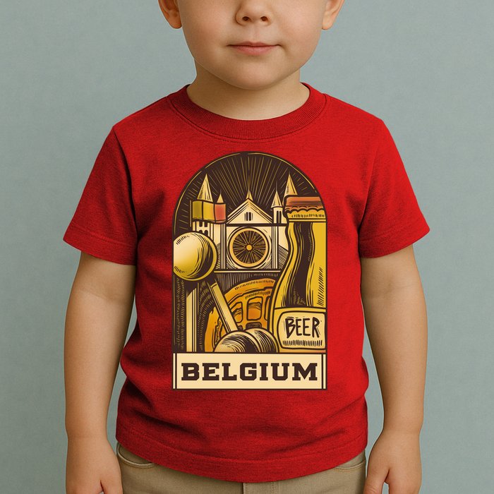 Belgium Beer Europe Toddler T-Shirt
