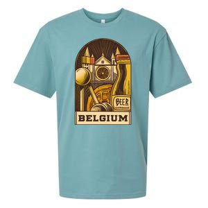 Belgium Beer Europe Sueded Cloud Jersey T-Shirt