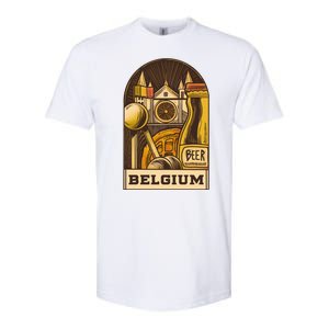 Belgium Beer Europe Softstyle CVC T-Shirt