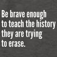 Be Brave Enough To Teach The History They Are Trying To Erase Vector Backpack