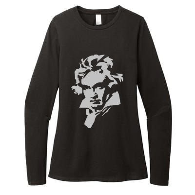 Beethoven Womens CVC Long Sleeve Shirt