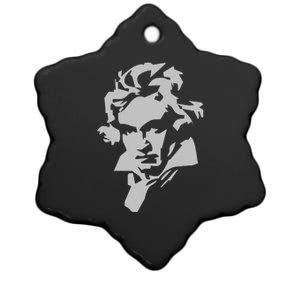 Beethoven Ceramic Star Ornament