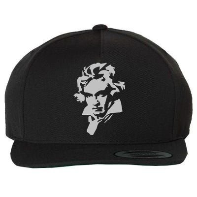 Beethoven Wool Snapback Cap