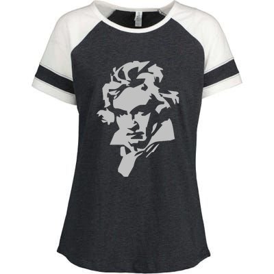 Beethoven Enza Ladies Jersey Colorblock Tee