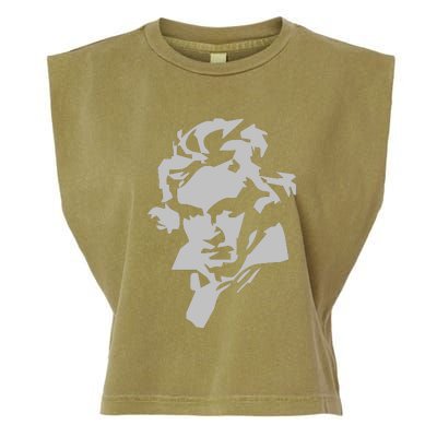 Beethoven Garment-Dyed Women's Muscle Tee