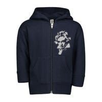 Beethoven Toddler Zip Fleece Hoodie