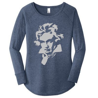 Beethoven Women's Perfect Tri Tunic Long Sleeve Shirt