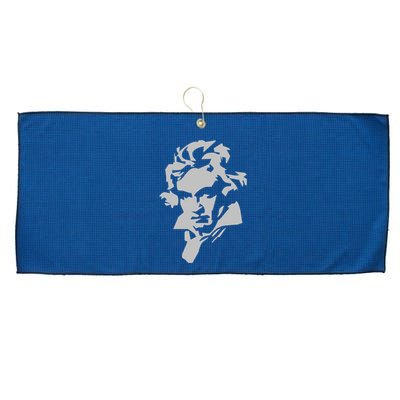 Beethoven Large Microfiber Waffle Golf Towel