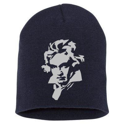 Beethoven Short Acrylic Beanie