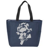 Beethoven Zip Tote Bag