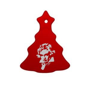 Beethoven Ceramic Tree Ornament