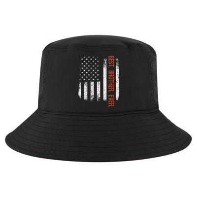 Best Brother Ever American Flag Fathers Day Gift Cool Comfort Performance Bucket Hat