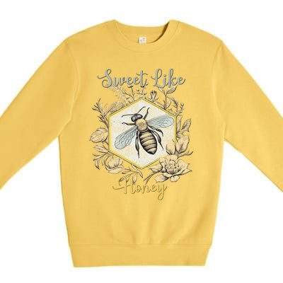 Bee Premium Crewneck Sweatshirt