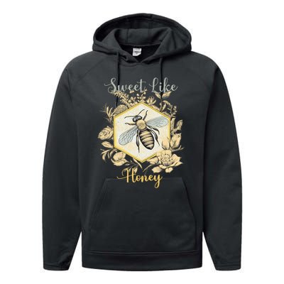 Bee Performance Fleece Hoodie