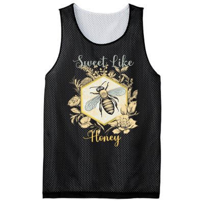 Bee Mesh Reversible Basketball Jersey Tank