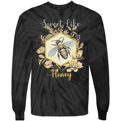 Bee Tie-Dye Long Sleeve Shirt