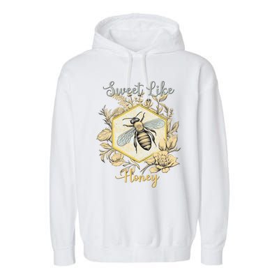 Bee Garment-Dyed Fleece Hoodie