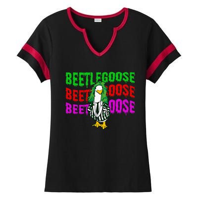 Beetlegoose Ladies Halftime Notch Neck Tee