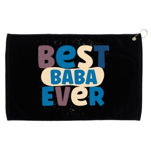 Best Baba Ever Dad Father Persian Arabic Daddy Papa Fathers Gift Grommeted Golf Towel