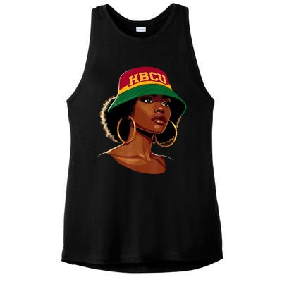 Beautiful Black Educated Hbcu Ladies PosiCharge Tri-Blend Wicking Tank