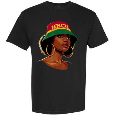 Beautiful Black Educated Hbcu Garment-Dyed Heavyweight T-Shirt