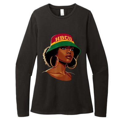 Beautiful Black Educated Hbcu Womens CVC Long Sleeve Shirt