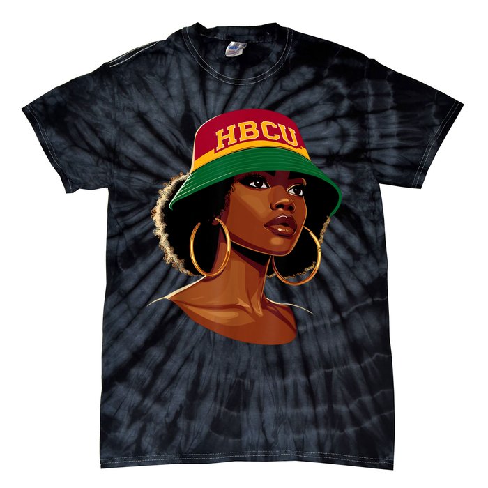 Beautiful Black Educated Hbcu Tie-Dye T-Shirt