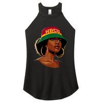 Beautiful Black Educated Hbcu Women's Perfect Tri Rocker Tank