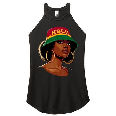 Beautiful Black Educated Hbcu Women's Perfect Tri Rocker Tank