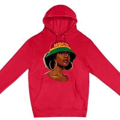 Beautiful Black Educated Hbcu Premium Pullover Hoodie