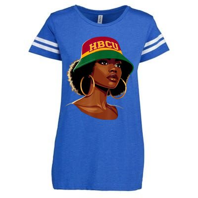 Beautiful Black Educated Hbcu Enza Ladies Jersey Football T-Shirt