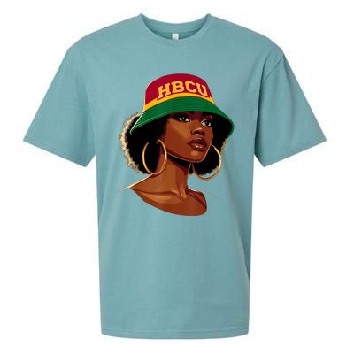 Beautiful Black Educated Hbcu Sueded Cloud Jersey T-Shirt