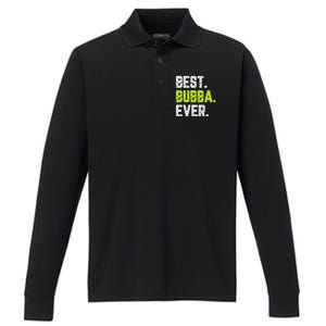 Best Bubba Ever Family Cool Performance Long Sleeve Polo