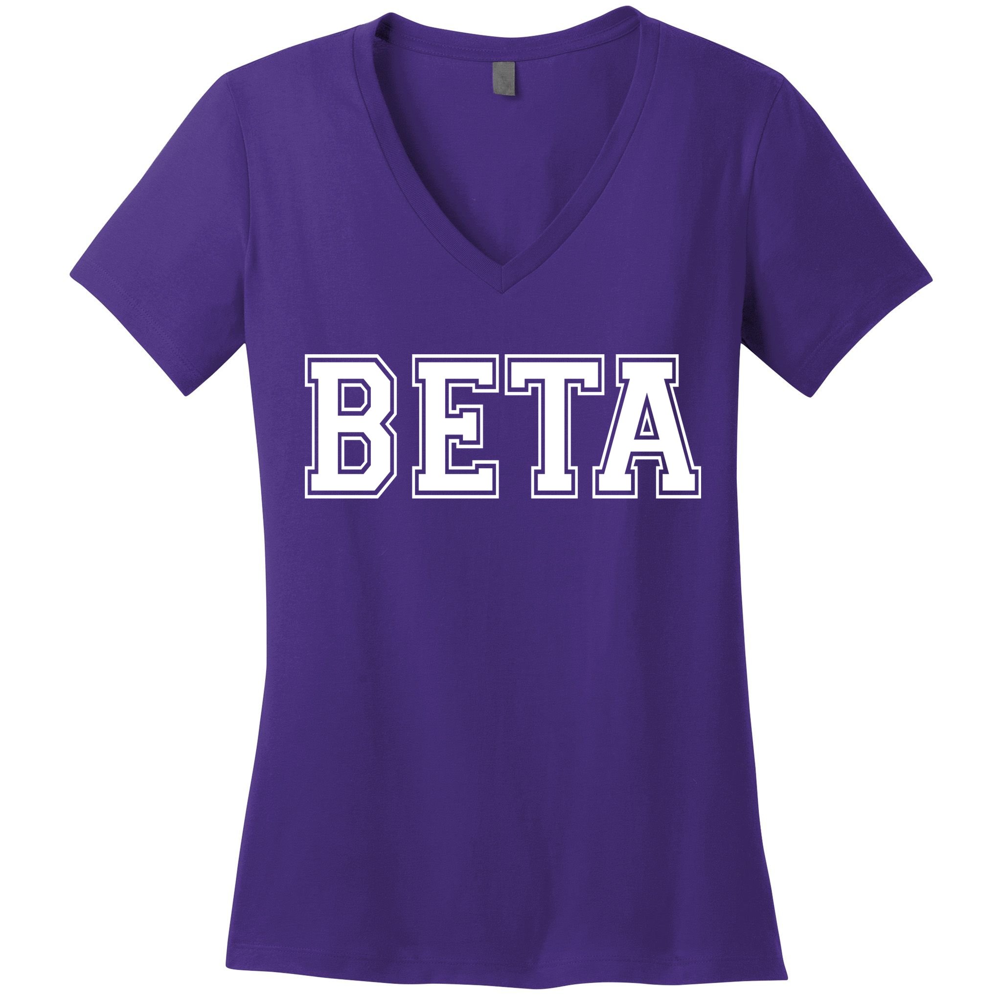 Beta Women's V-Neck T-Shirt