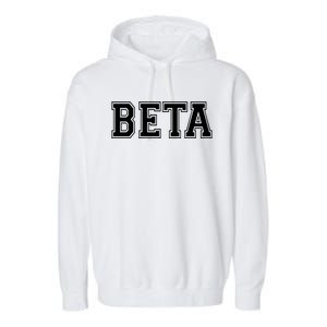 Beta Garment-Dyed Fleece Hoodie