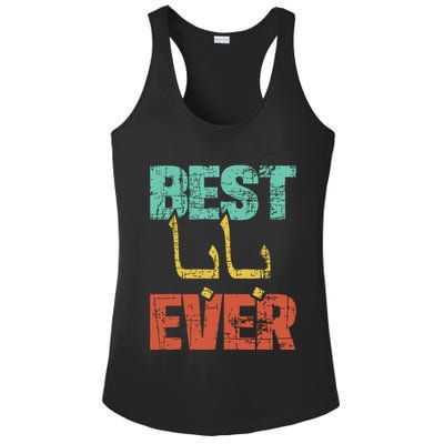 Best Baba Ever Fathers Day Grandfather Grandpa Grandparent Ladies PosiCharge Competitor Racerback Tank