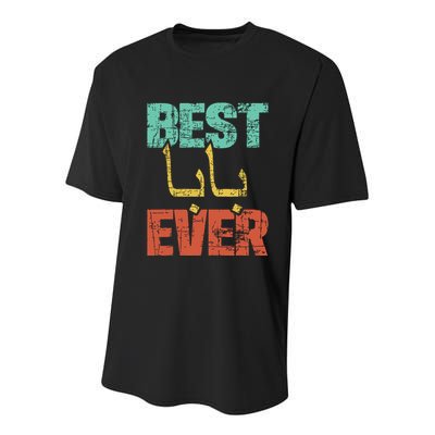 Best Baba Ever Fathers Day Grandfather Grandpa Grandparent Youth Performance Sprint T-Shirt