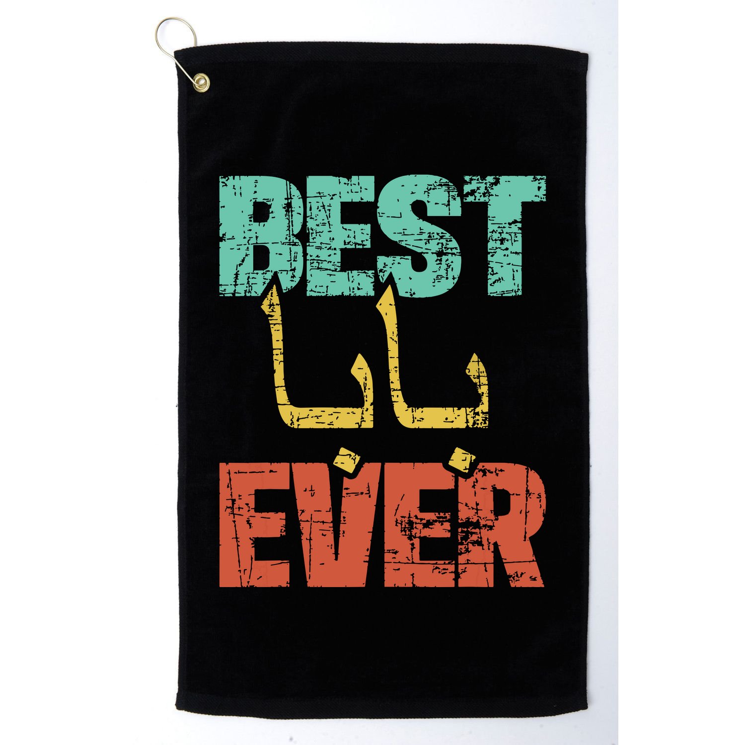 Best Baba Ever Fathers Day Grandfather Grandpa Grandparent Golf Towel