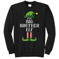 Big Brother Elf Matching Family Group Christmas Party Pyjamas Sweatshirt