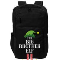 Big Brother Elf Matching Family Group Christmas Party Pyjamas Impact Tech Backpack