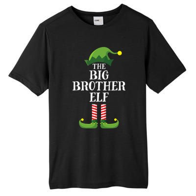 Big Brother Elf Matching Family Group Christmas Party Pyjamas Tall Fusion ChromaSoft Performance T-Shirt