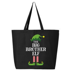 Big Brother Elf Matching Family Group Christmas Party Pyjamas 25L Jumbo Tote