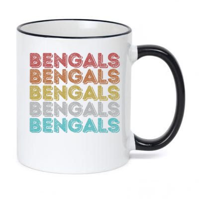 B.E.N.G.A.L.S 11oz Black Color Changing Mug