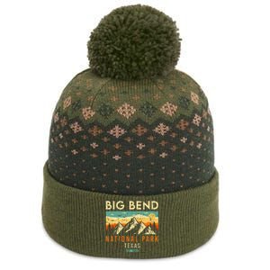 Big Bend Est. 1944 Retro Texas National Park The Baniff Cuffed Pom Beanie