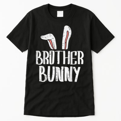 Brother Bunny Ears Cute Easter Family Matching Big Brother Tall T-Shirt