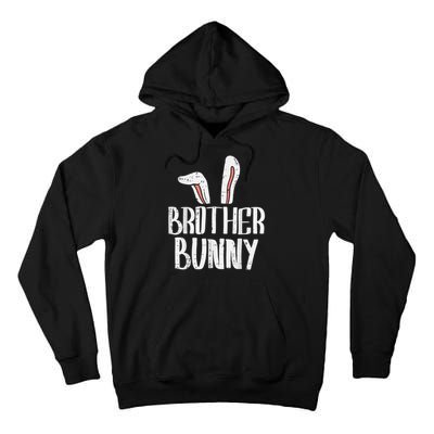 Brother Bunny Ears Cute Easter Family Matching Big Brother Tall Hoodie