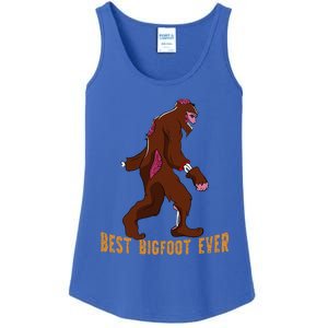 Best Bigfoot Ever Best Halloween Bigfoot Costume Gift Funny Ladies Essential Tank