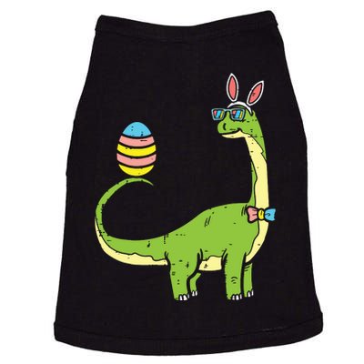 Brontosaurus Bunny Ears Egg Easter Day Dinosaur Dino Doggie Tank