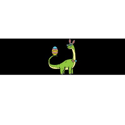 Brontosaurus Bunny Ears Egg Easter Day Dinosaur Dino Bumper Sticker