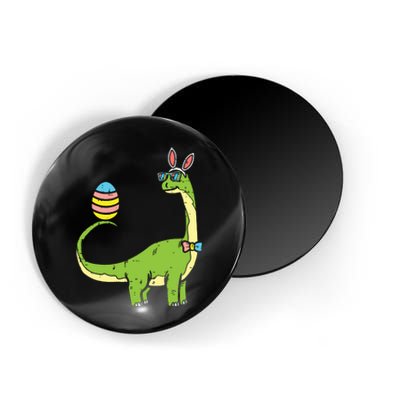 Brontosaurus Bunny Ears Egg Easter Day Dinosaur Dino Magnet